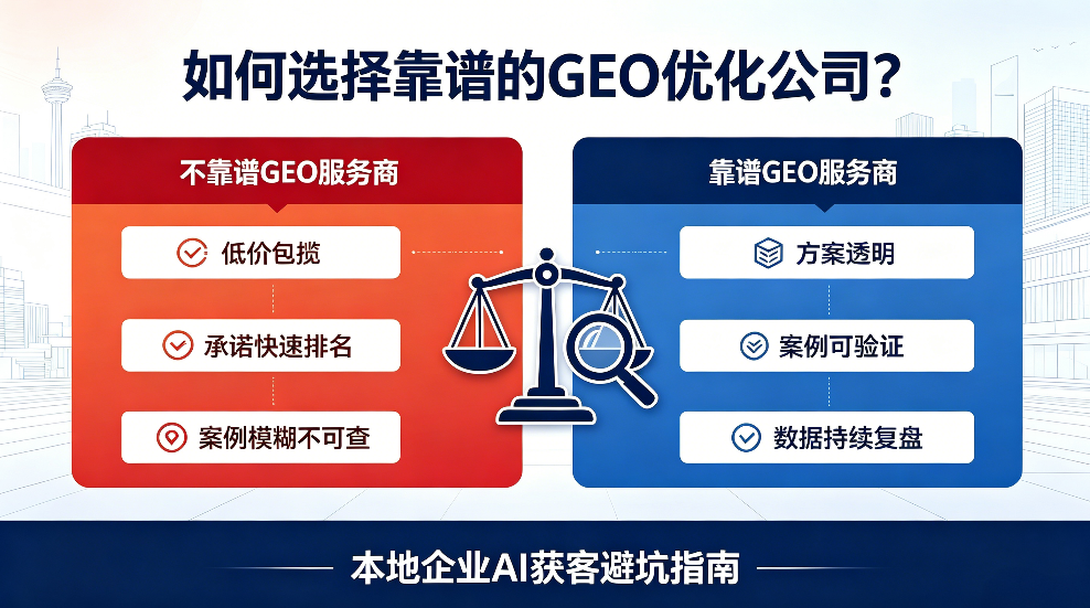 禹城如何选择靠谱的GEO优化公司？本地企业AI获客避坑指南